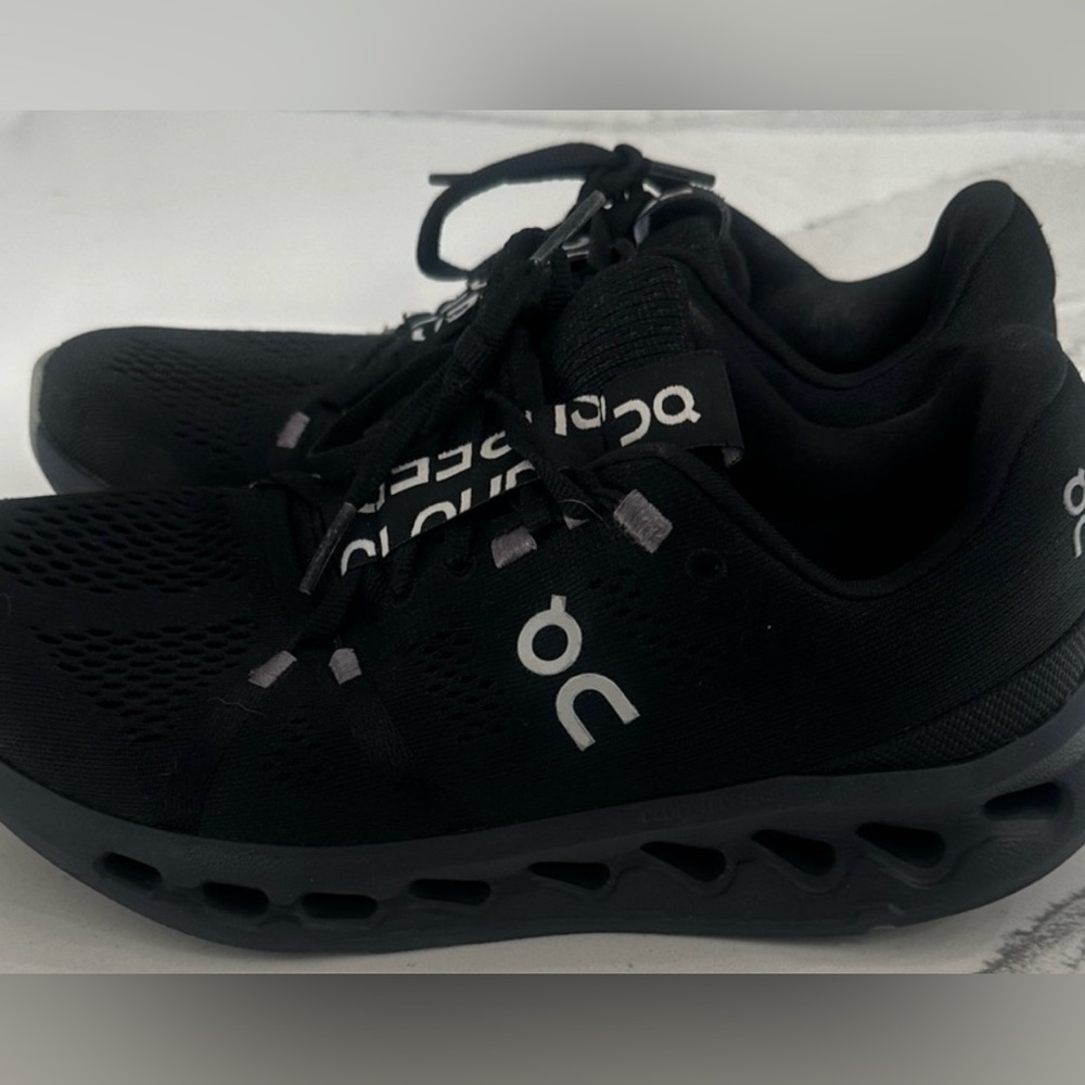On Running Black Athletic Shoes
